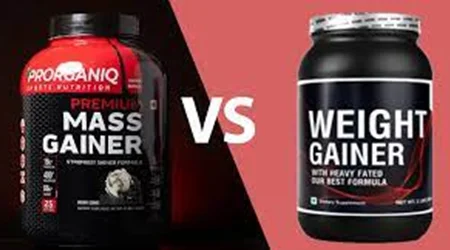 5 تفاوت اصلی بین MASS GAINER و  WEIGHT GAINER