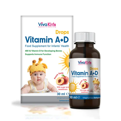 قطره ویتامین آ+د ویواکیدز30میل