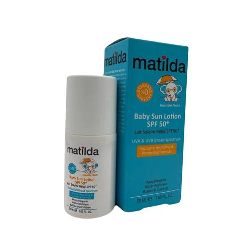 لوسیون ضد آفتاب کودک ماتیلدا spf50