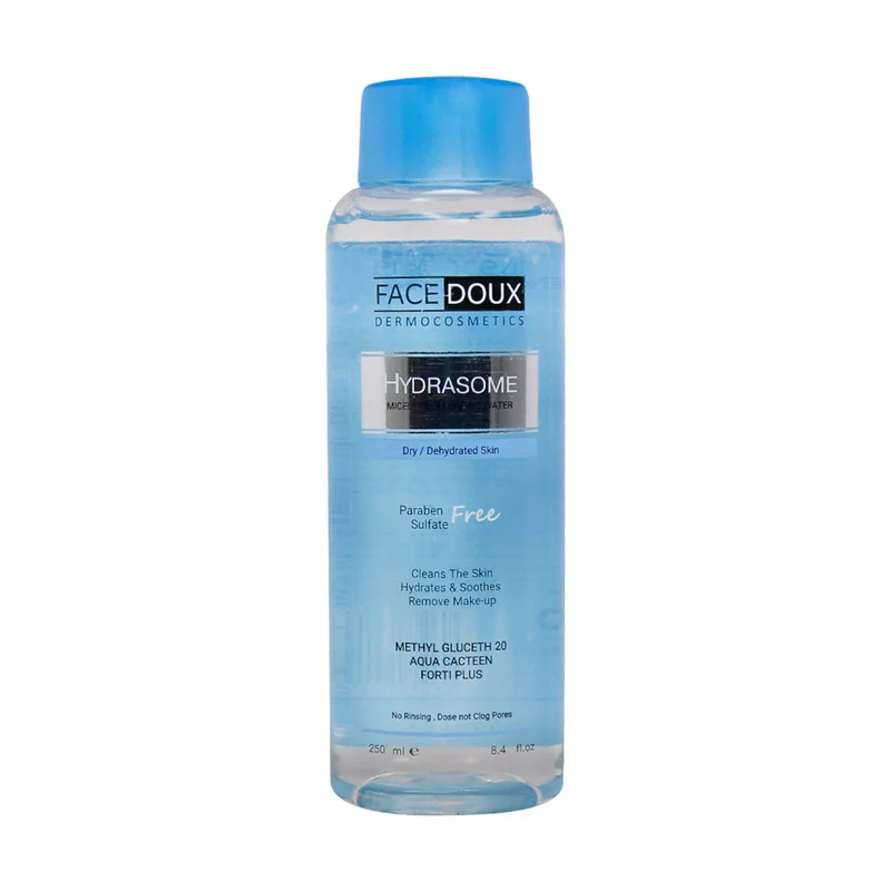 فیس دوکس محلول پاک کننده آرایش مناسب پوست خشک 250میل