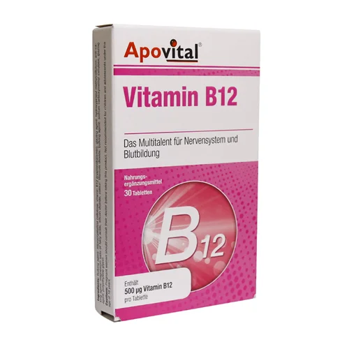 قرص ویتامین B12 آپوویتال (30 عدد)