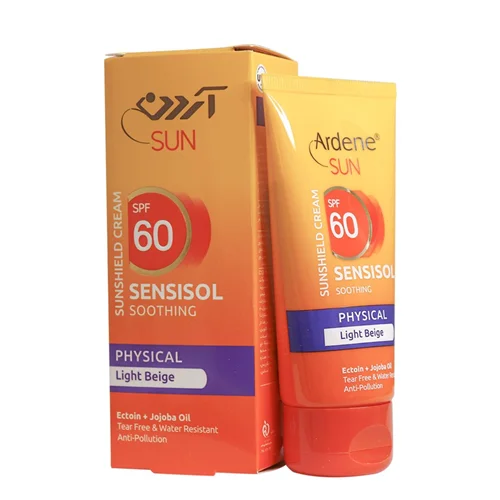 کرم ضد آفتاب رنگی SPF60 مناسب پوستهای حساس آردن 50 میل