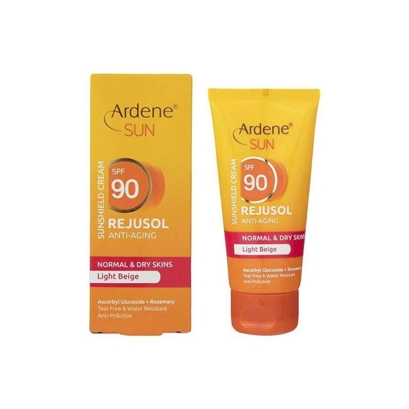 کرم ضد آفتاب SPF 90 رنگی  مناسب برای پوست های خشک آردن 50 میل