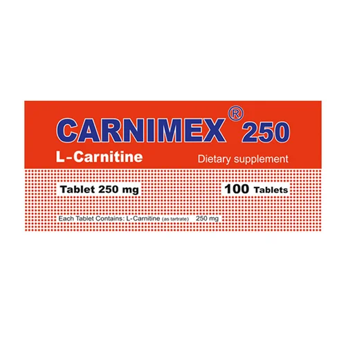 قرص کارنیمکس 250 ال کارنیتین 100 عدد